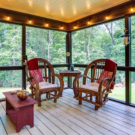 Dog-Friendly Dahlonega Home With Private Fire Pit! Exterior photo