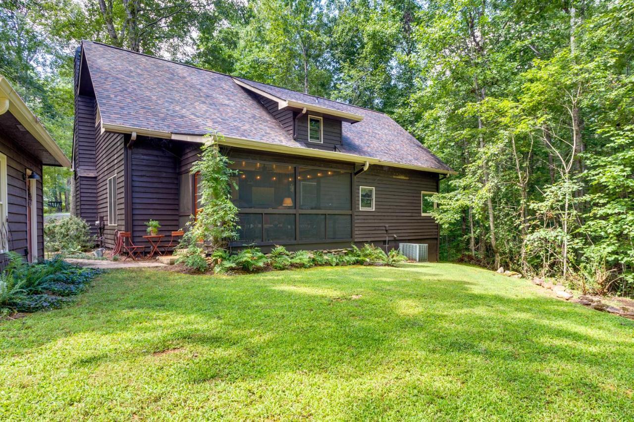 Dog-Friendly Dahlonega Home With Private Fire Pit! Exterior photo